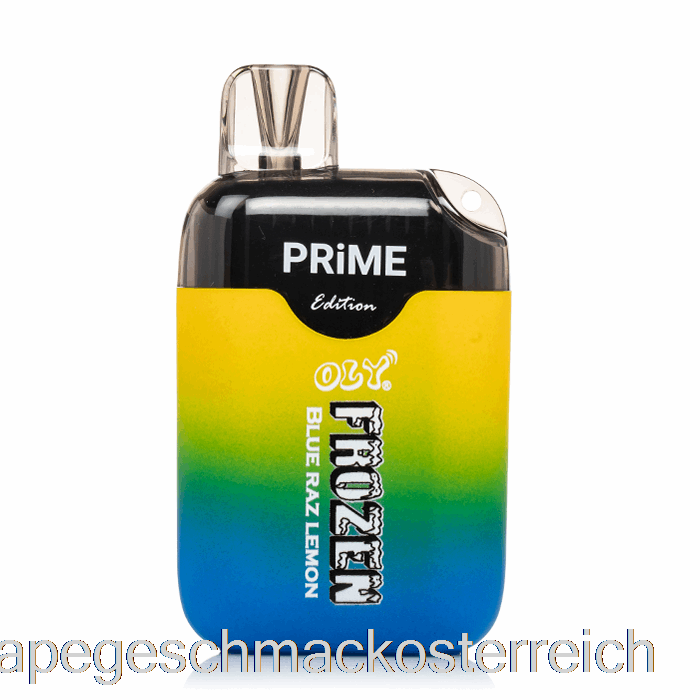 Oly Frozen Prime 6500 Einweg Blue Raz Lemon Vape Geschmack